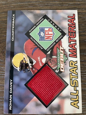 2002 Topps Debut #AM-RD Rohan Davey All-Star Material - Image 1 of 2