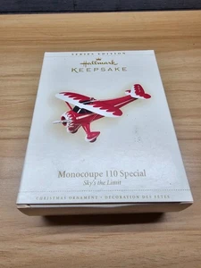 HALLMARK KEEPSAKE MONOCOUPE 110 SPECIAL AIRPLANE CHRISTMAS ORNAMENT - 2006 - Picture 1 of 7