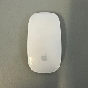 Apple Magic A1296 White & Silver Wireless Bluetooth Multi-Touch Laser Mouse... - Bild 1 von 2
