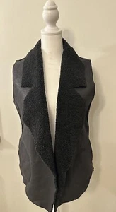 French Connection Faux Fur Women's Vest Size Small - Picture 1 of 5