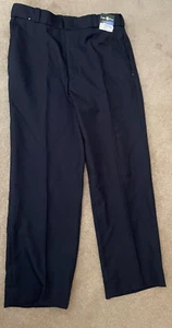 LAWPRO FINE LINE BY QUARTERMASTER UNIFORM TROUSERS NAVY BLUE 36 *NWT* - Picture 1 of 3