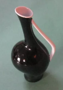 ROSENTHAL Op-Art HEIDENREICH PREGNANT LUISE Modernist Design VASE Orchideenvase - Foto 1 di 7