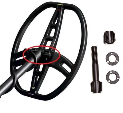 Coil Mounting Hardware SET Bolt & Nut Garrett Metal Detector ACE APEX AT PRO MAX - Image 1 of 4