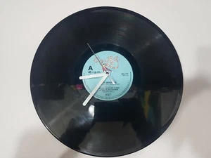 Horloge Vinyle Mural Idée Cadeau Vinyle Analogic Clock LP 33 Tours 30 CM - Picture 1 of 5