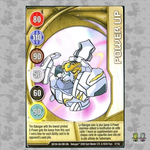 Tarjeta Power Up BA184-GA-SM-GBL 4/15a Gate Hability Bakugan Battle Brawlers TCG EXC - Imagen 1 de 4