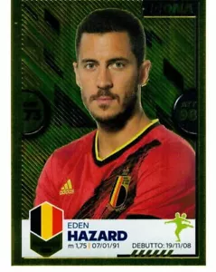 Calciatori Unique sticker N.71 Hazard (Icon) Belgium Panini Italy 2021 Vege ' - Picture 1 of 2