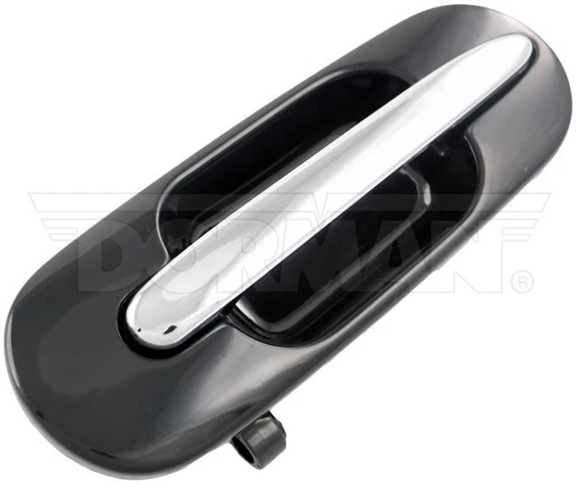 Dorman 92763 Exterior Door Handle Rear Left Chrome/Black fits Honda CR-V - Image 1 of 4