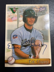 1998 Best Autographs Player of the Year #3 Eric Chavez