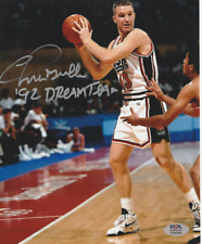 Chris Mullin Autographed 8x10 Golden State Warriors PSA Free Shipping G795