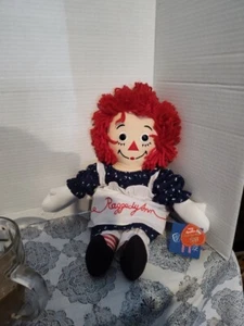 Raggedy Ann 85th Birthday Edition Soft Rag Plush Doll by Applause 17” - Picture 1 of 10