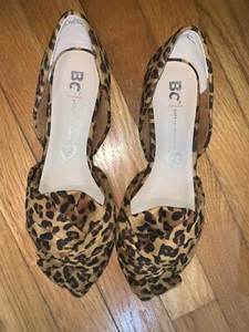Brand New Women's Pointed Toe Flats Cheetah Print - Born in California US Size 7 - Picture 1 of 6