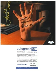 VICTOR DOROBANTU SIGNED 10x8 “THING” WEDNESDAY AUTOGRAPHED ACOA - Picture 1 of 2