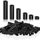 120 Pieces Outlet Screw Spacers Rubber Round Spacer for Electrical Screws Switch