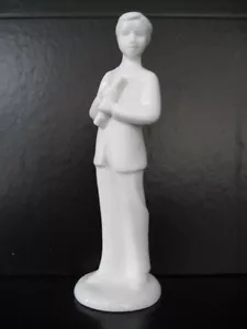 FIGURA ROYAL DOULTON IMAGES NIÑO INTELIGENTE HN4482 HUESO BLANCO PORCELANA REGALO GRADUACIÓN - Imagen 1 de 2