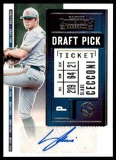 2020 Contenders Draft Pick Ticket 2 Auto #DPT2-SC Slade Cecconi