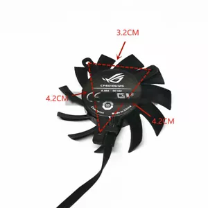 ASUS For ROG CF6010U12S Motherboard Cooling Fan Silent - Picture 1 of 3