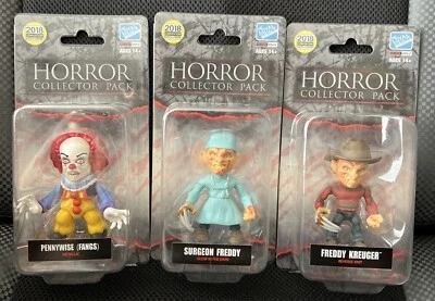 SDCC Loyal Subjects Horror Collection Pack Exclusivo Pennywise Freddy 2018 Foto 1 de 4