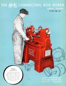 AMC Model PB75 Rod Boring Machine Flier - Picture 1 of 1