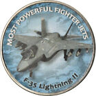 [#784605] Münze, Simbabwe, Shilling, 2018, Fighter jet - F-35 Lightning II, UNZ,