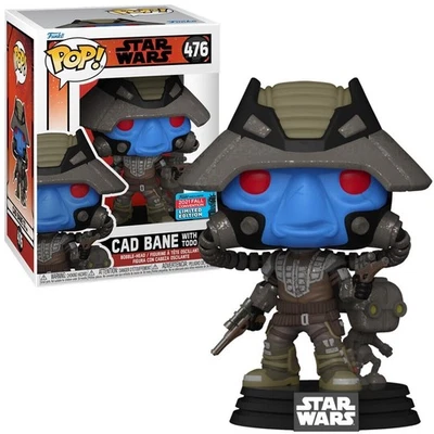 Funko POP! Figura Vinilo Star Wars Cad Bane con Todo 360 Bad Batch #476 Nueva Foto 1 de 3