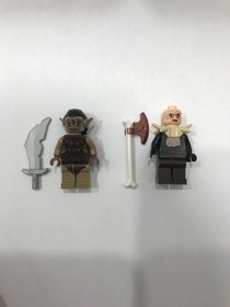 LEGO The Hobbit 79002 YAZNEG Orc Commander Minifigure + Hunter Orc