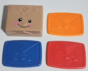 Fisher Price Laugh And Learn Mailbox Replacement Mail Package And Letters - Picture 1 of 9