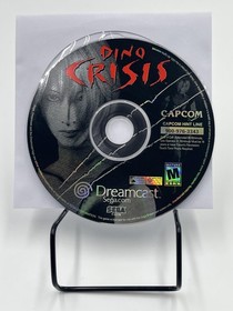 Dino Crisis Sega Dreamcast Video Game Disc Only Capcom Tested Working
