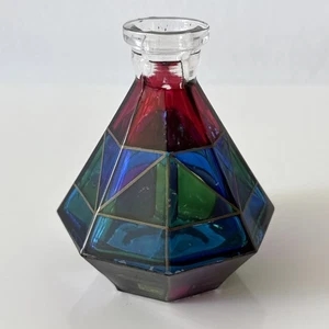 Murano Stil Glas kleine Flasche mehrfarbig einige Verluste zu beenden wie abgebildet - Bild 1 von 11
