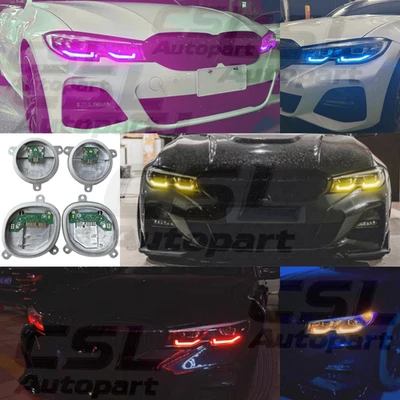 Módulos LED DRL para faros BMW G20 330i 330IX M340i M340iX S5A4A 2020-2022 Foto 1 de 4
