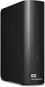 WD Desktop HDD 6TB USB3.0 WD Elements Desktop WDBBKG0060HBK-JESN Black New - Afbeelding 1 van 4
