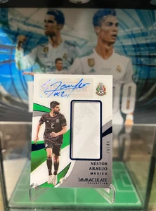 2021 Panini Immaculate Superior Swatch Signatures /99 Nestor Araujo #SU-NAR Auto - Picture 1 of 16