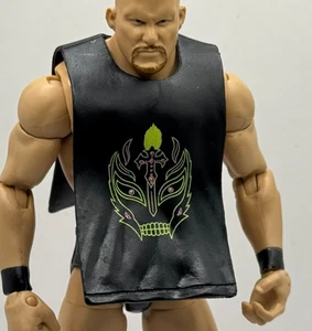 WWE Rey Mysterio Accessorio Camicia Mattel Figure Clothes 1/12 C3 - Foto 1 di 1