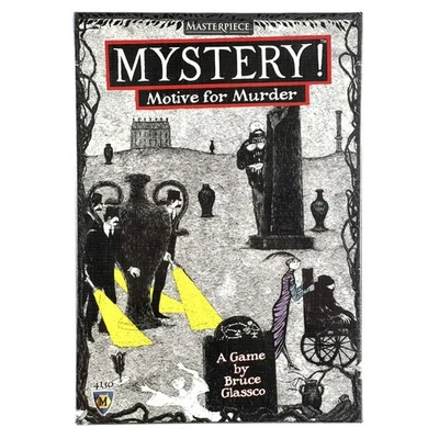 Mayfair Board Game Masterpiece Mystery! Motive For Murder New Sealed - Image 1 of 4