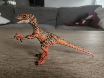 Jurassic Park World Colección Hammond Mattel Tiger True FX Velociraptor COMO NUEVO 🔥 Foto 1 de 3