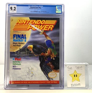 Nintendo Power 30 1991 Magazine #30 Final Fantasy II 2 FF2 FFII CGC 9.2 NES - Picture 1 of 4