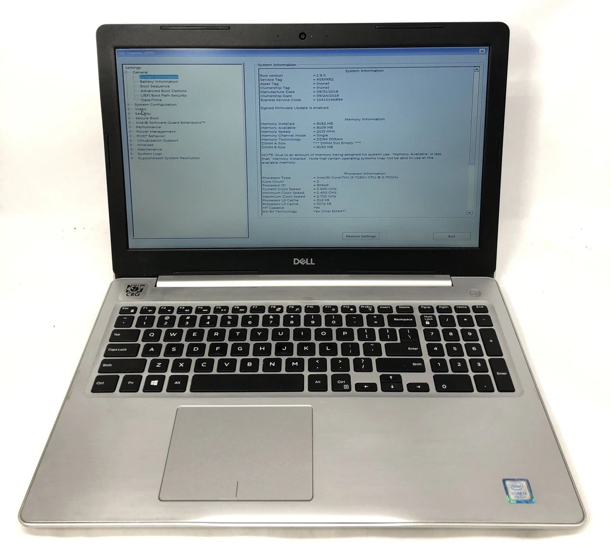 Dell Intel Core i3 7th Gen PC Laptops & Netbooks for sale | eBay