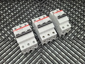 3 Stück ABB Leitungsschutzschalter S203-D4, S203-D1, S202-C4, 230-400 VAC - Bild 1 von 4