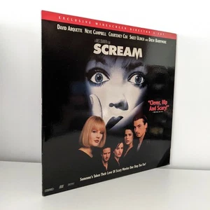 Wes Craven's Scream Exclusive Widescreen Directors Cut NTSC Laserdisc - Afbeelding 1 van 1