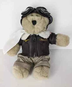 2004 Starbucks 32nd Ed BEARISTA Bear Plush Stuffed Toy AVIATOR PILOT nwt - Picture 1 of 1