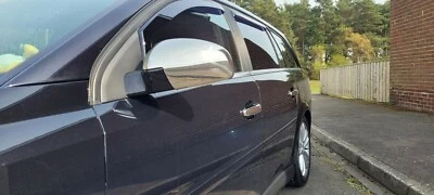 Chrome Wing Mirror Covers S. Steel For Vauxhall Opel Vectra C / Signum 2002-2008 - Image 1 of 3