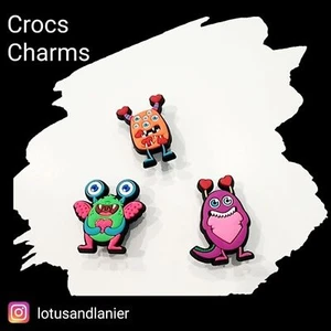 Juego de 3 dijes Crocs Monster - Imagen 1 de 2