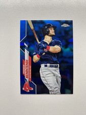 2020 Topps Chrome 57 Blue Refractor Andrew Benintendi /150 Boston Red Sox