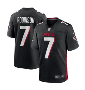 Atlanta Falcons Bijan Robinson #7 Black Jersey - Mens Large