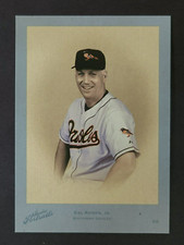 2005 Donruss Studio Portraits Leaf Certified Cal Ripken Jr. Blue 07/30 SP-8 HOF