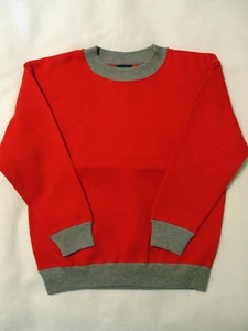 Youth Solutions Boys/Girls Red Ringer Sweatshirt - Size 11/12 - NWOT - Picture 1 of 1