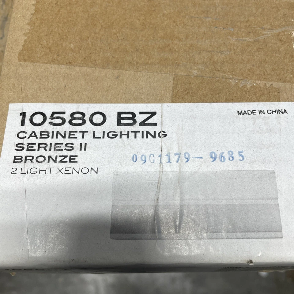 KICHLER LIGHTING Kichler TaskWork Direct Wire 2 Light 12.25" Under Cabinet Light - 12V 10580BZ