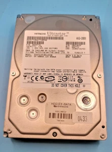 Hitachi HUA721010KLA330 0A35772 1TB 7200RPM SATA 3.5" HDD HARD DRIVE TESTED USA - Picture 1 of 2