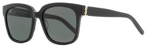 Saint Laurent Square Sunglasses SL M40 003 Black 54mm YSL - Picture 1 of 2