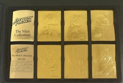 Action Packed The Mint Collection 24kt Gold Card Set 500 Plus Home Runs COA - Image 1 of 2