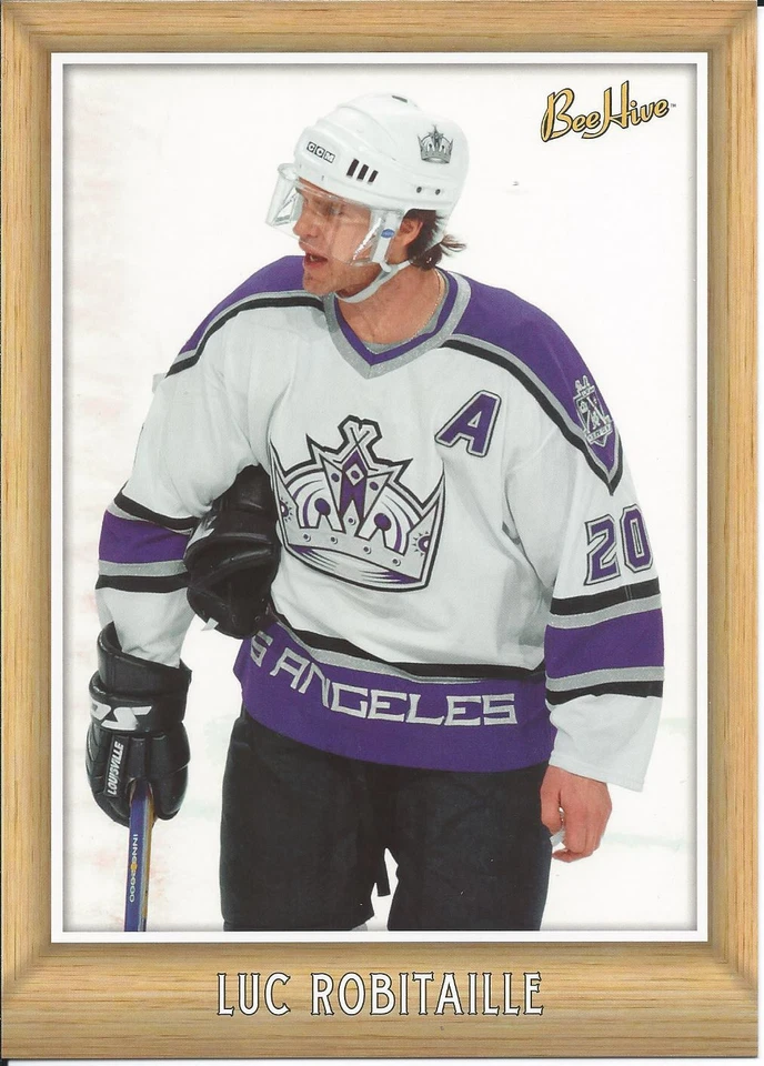 2006-07 Upper Deck BeeHive LUC ROBITAILLE Oversize 5 X 7 #197 Bee Hive Jumbo - Image 1 of 2